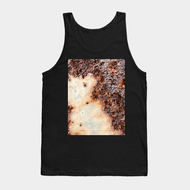 Cool brown rusty metal texture Tank Top by PLdesign